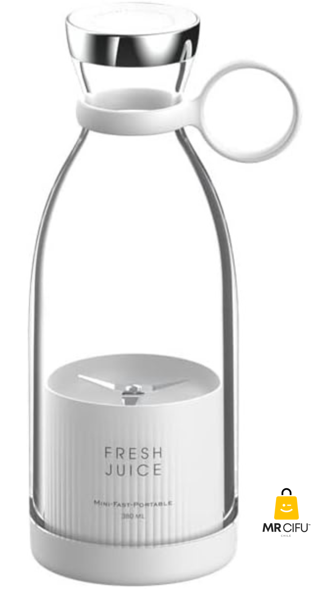 JuiceGo!™ 350 ml Tengo mi batido listo donde quiero, cuando quiero.