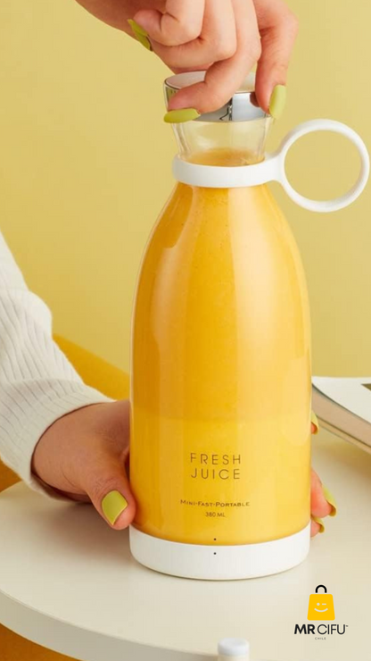 JuiceGo!™ 350 ml Tengo mi batido listo donde quiero, cuando quiero.