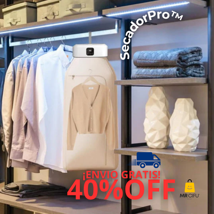 SecadorPro™ ¿Cansado de tener ropa húmeda por días?